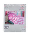 Rise Bed Cover Ziggy Pink Double