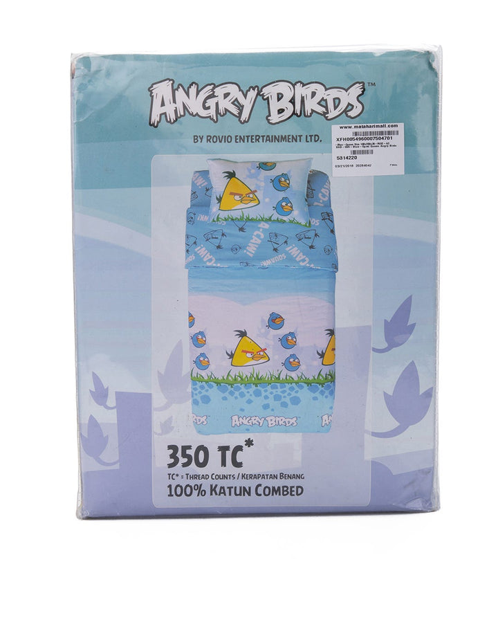 Rise Bed Sheet Queen Angry Bird