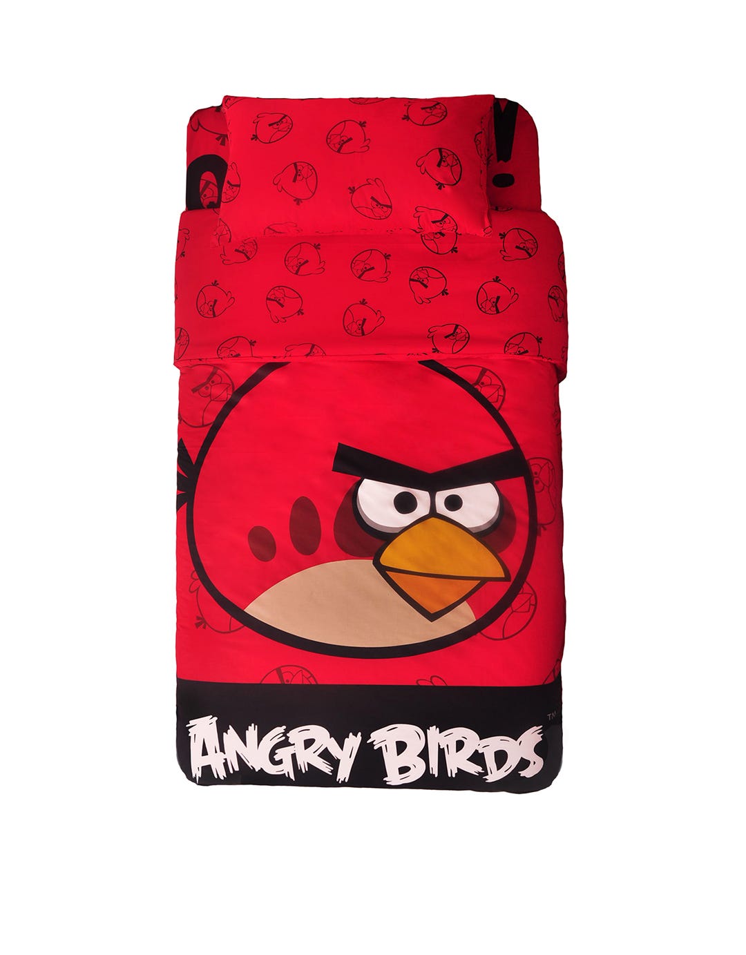 Rise Bed Sheet Angry Birds - Single Size 100 x 200 x 35 cm