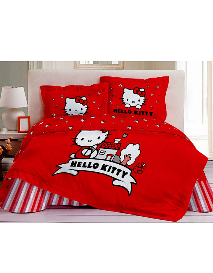 Rise Sprei Hello Kitty - Queen Size 160 x 200 x 35 cm