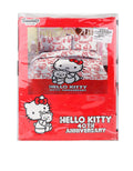 Rise Hello Kitty Bed Sheet - Single Full Size 120 x 200 x 35 cm