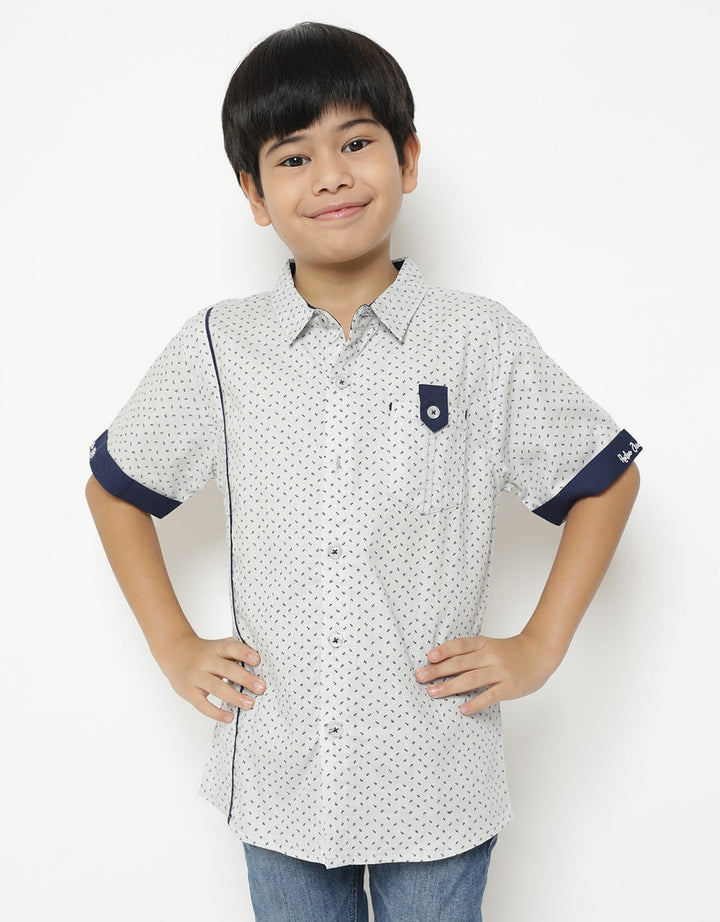 Rodeo Junior Boy Force Army Color Shirt