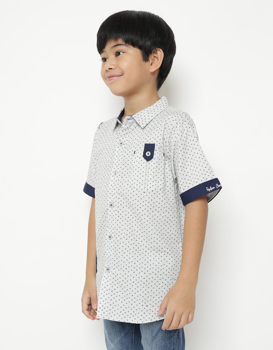 Rodeo Junior Boy Force Army Color Shirt