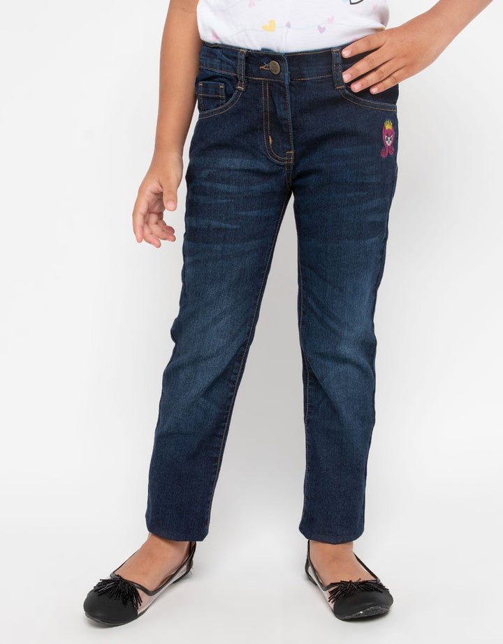 Rodeo Junior Girl Denim Pants Hello Rainbow Urban Casual Girl
