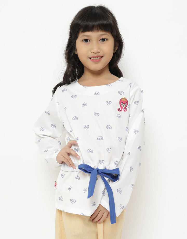 Rodeo Junior Girl Hello Casual Girl Power Blouse