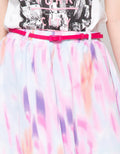 Ninety Degrees Gradation Mini Skirt