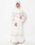 Saffron by Donita Dress with Pinkiesh Delight Embroidery Accents