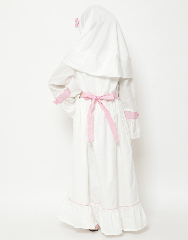 Saffron by Donita Dress with Pinkiesh Delight Embroidery Accents