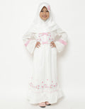 Saffron by Donita Dress with Pinkiesh Delight Embroidery Accents