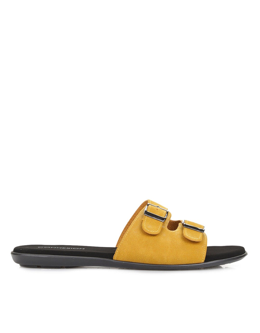 Connexion Slipper Sandal Double Buckle