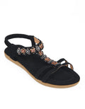 Peter Keiza Sandals Detailed with Beads Strap