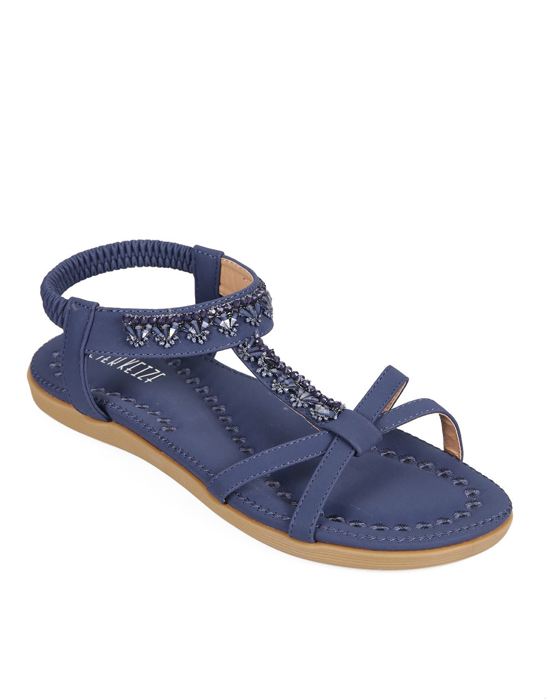 Peter Keiza Sandal Detail Beads Strap