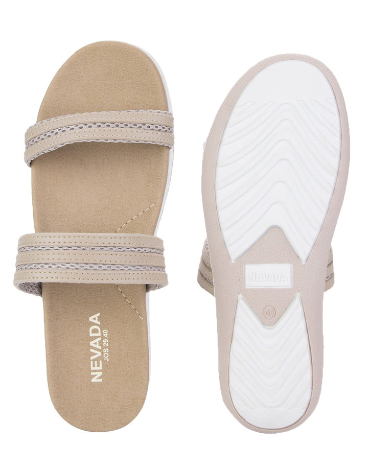 Nevada Sandal Flat Detail Strap Dobel