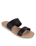 Nevada Slipper Flat Sandal Double Strap