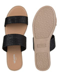 Nevada Slipper Flat Sandal Double Strap