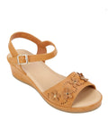 ST. YVES Ankle Strap Sandals Buckle Sr08