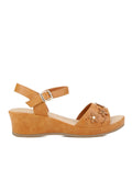 ST. YVES Ankle Strap Sandals Buckle Sr08