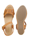 ST. YVES Ankle Strap Sandals Buckle Sr08