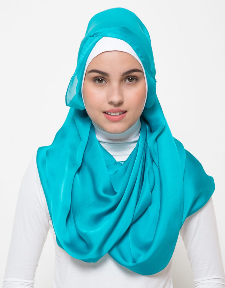 Hijabku Saten Pashmina Polos