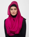 Hijabku Saten Pashmina Polos
