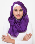 Hijabku Saten Pashmina Polos