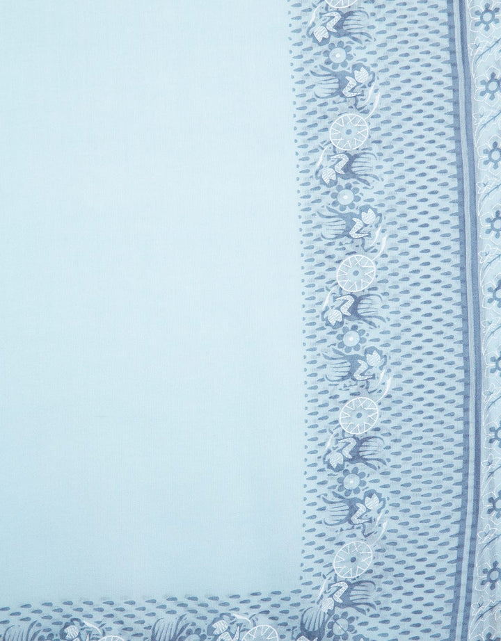 Art Fashion Hijab Pashmina Floral Print Detail