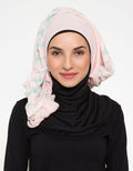 Art Fashion Leaves Pashmina Hijab IL408