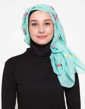 My Hijab Pashmina Cross Flowers