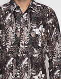 Scotch Kemeja Printing Leaf