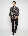 SCOTCH Leaf Printing Shirt 15253-965701