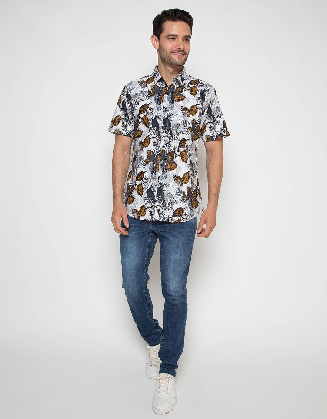 SCOTCH Kemeja Printing Leaf Two 15847-9656002