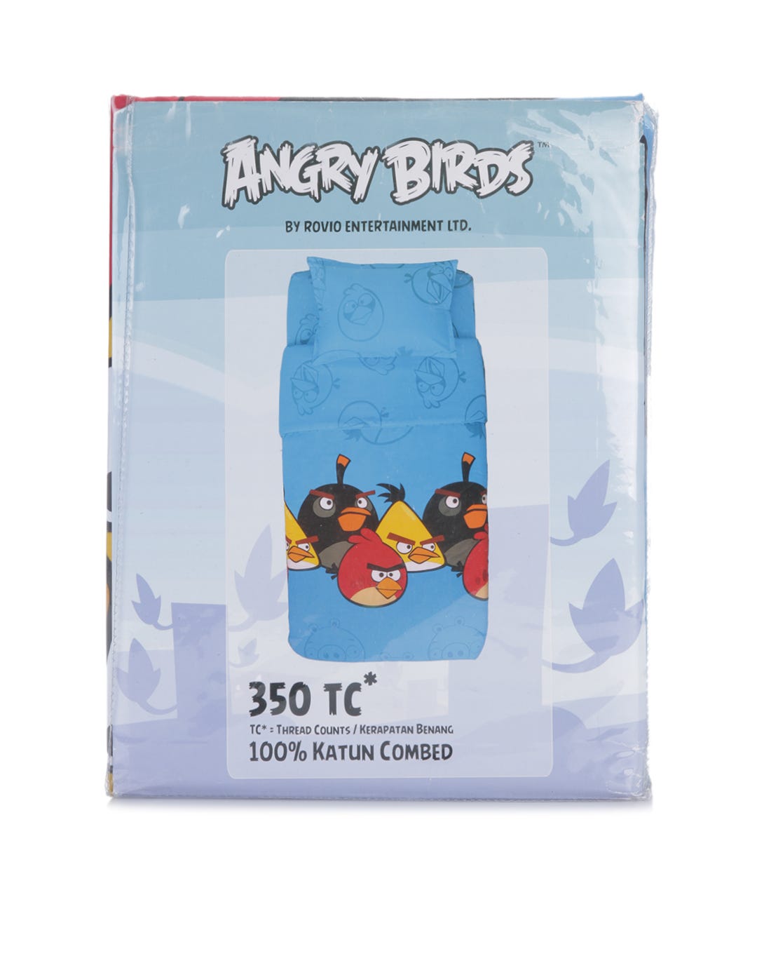 Rise Sprei SET Bed Cover Angry Birds - King Size 180 x 200 x 35 cm