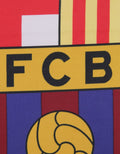 Rise Bed Sheet SET Bed Cover Barcelona Football Queen Size 160 x 200 x 35 cm