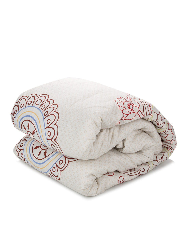 Rise Sprei Set Bed Cover Carmine King Size
