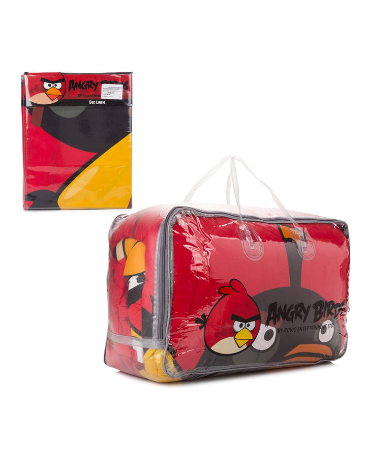 Rise Sprei SET Fitted Sheet King Angry Birds - 180 x 200 cm