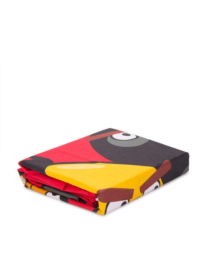 Rise Sprei SET Fitted Sheet King Angry Birds - 180 x 200 cm