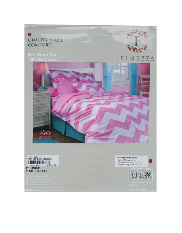Rise Ziggy Queen Size Motif Bed Sheet