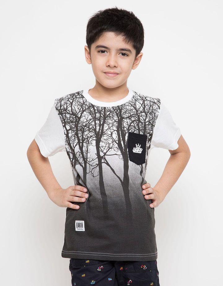 Sharks Kids Natural Pocket Tshirt