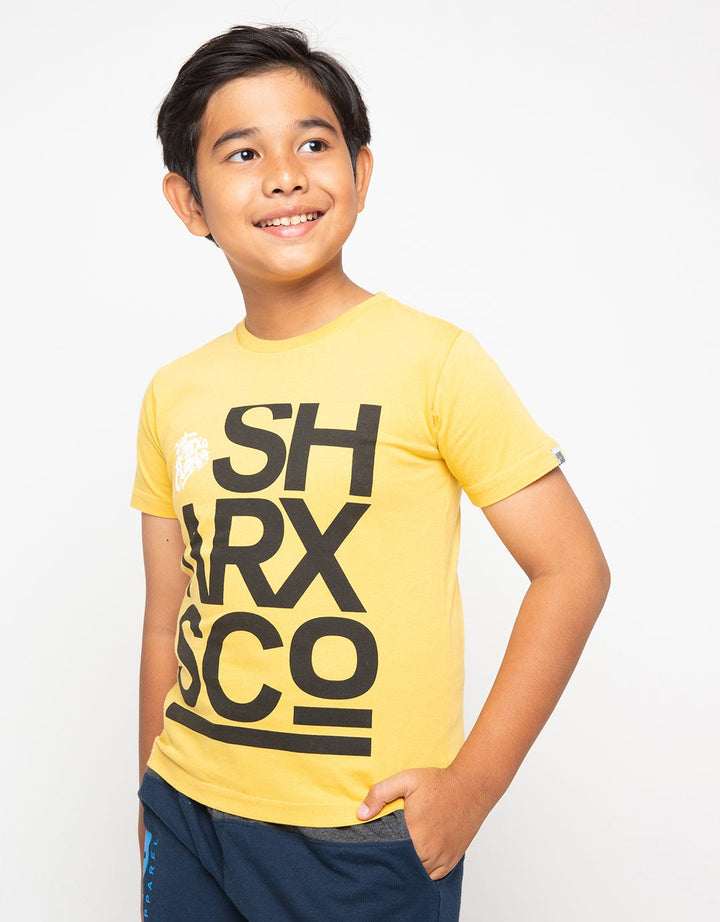 Sharks Kids Typo Series Tshirt