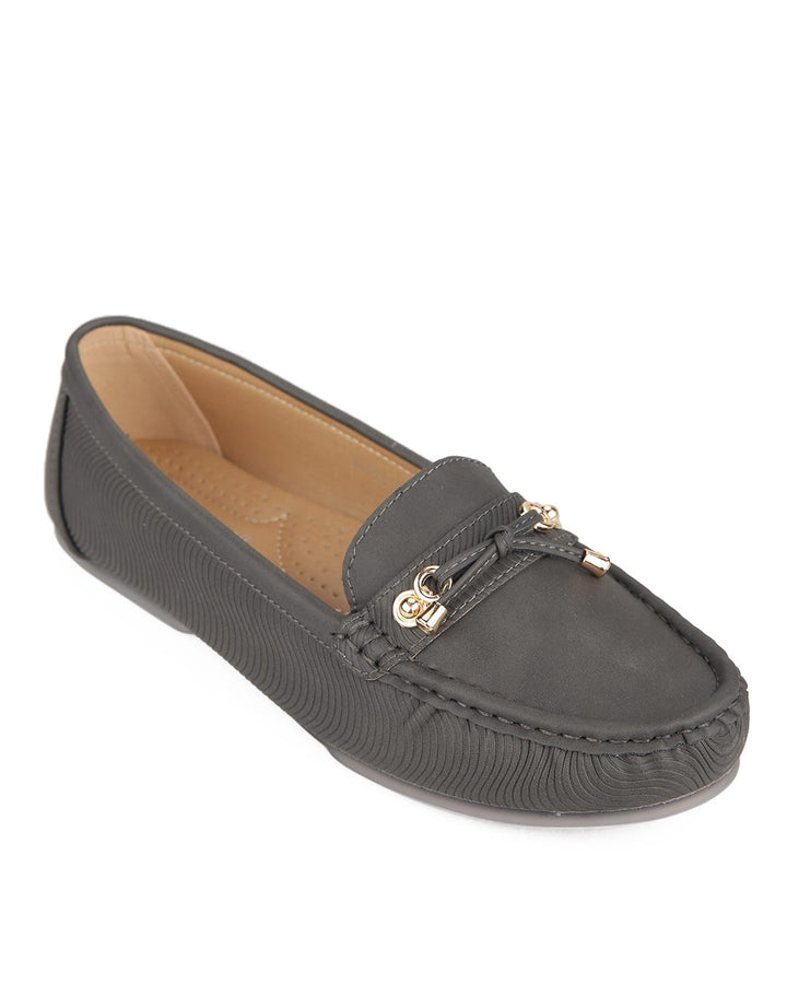 Peter Keiza Sepatu Moccasin Detail Knot Strap