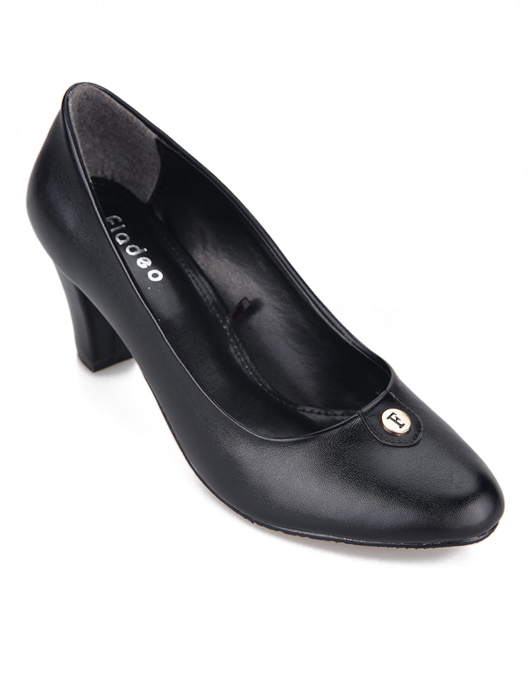 Fladeo Sepatu Heels Detail Logo
