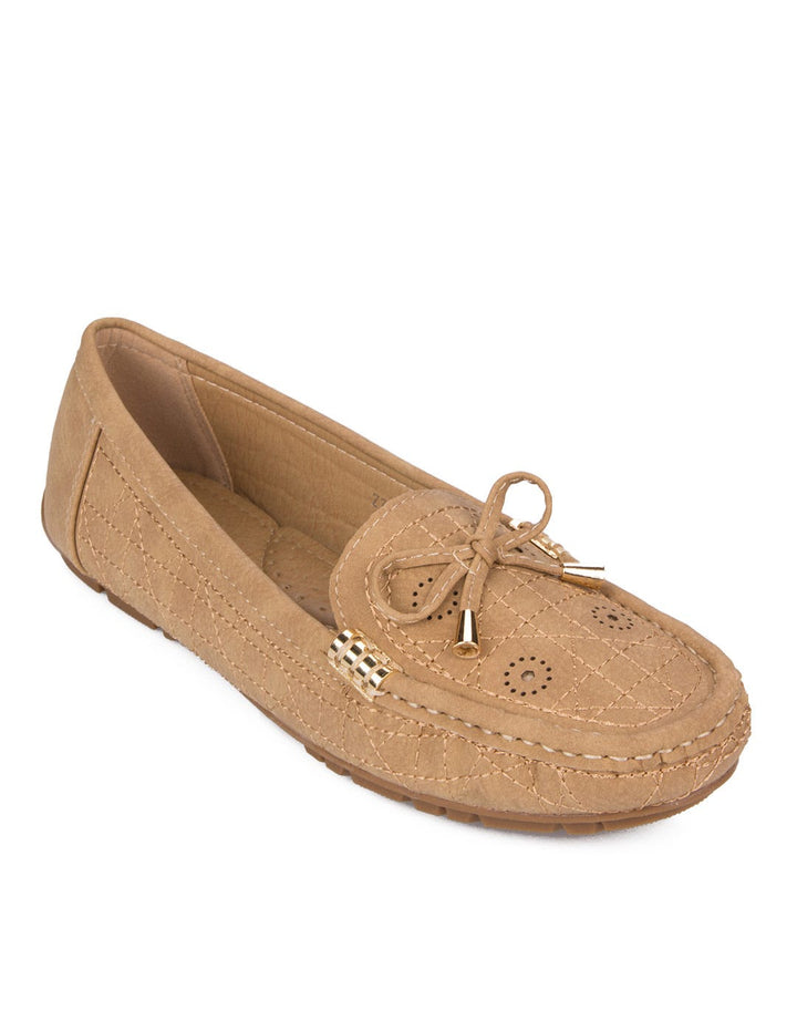 Peter Keiza Sepatu Moccasin Detail Pita & Stitching