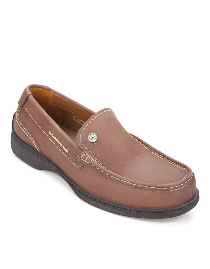 Watchout Sepatu Moccasin Detail Stitching