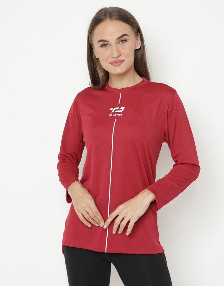 Third Day Co Sport Mls Raglan Third Day Active Kaos Olahraga Wanita