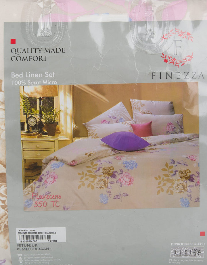 Rise Bed Cover Motif Flavsence untuk Ukuran single dan full