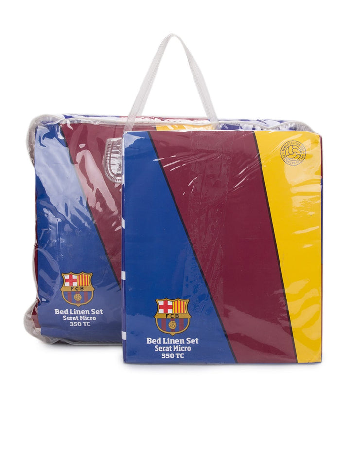 Rise Bundling Sprei Set Bed Cover Barca Football - 120 x 200 x 35 cm