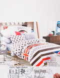 Rise Set Sprei Bed Cover Print Starry Flag