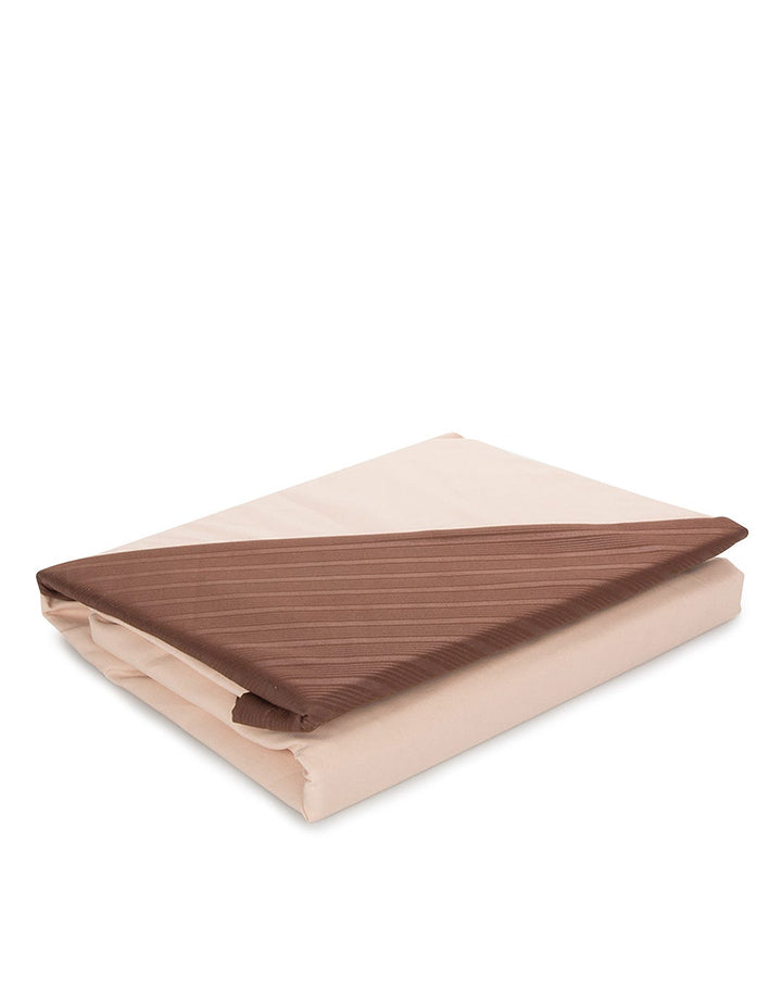 Rise Sprei Embossed Coklat - Full 120 x 200 x 35