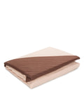 Rise Sprei Embossed Coklat - Full 180 x 200 x 35