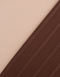 Rise Sprei Embossed Coklat - Full 180 x 200 x 35